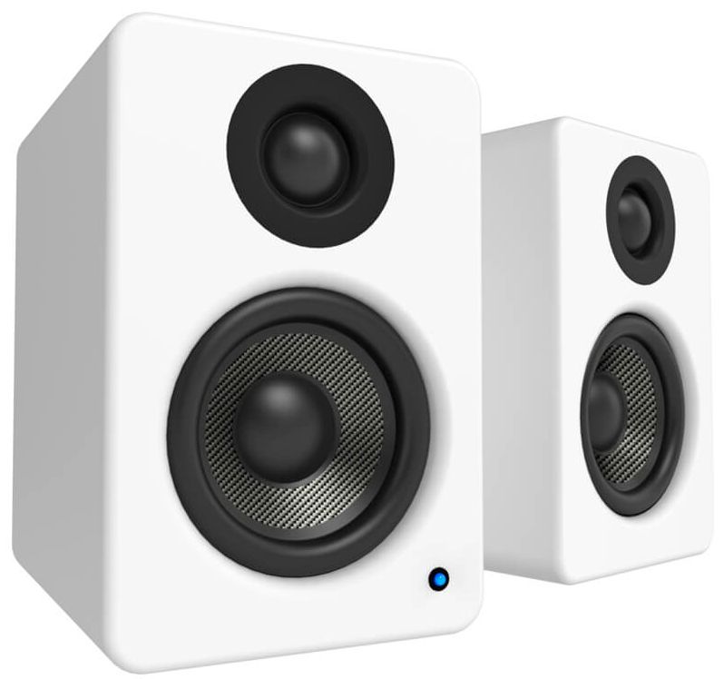 Kanto YU2 Powered Matte White Desktop Speakers (Pair)