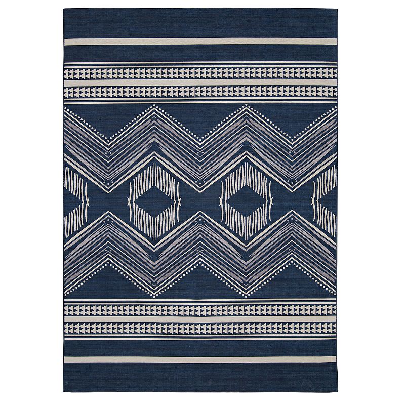 Linon Boynton Outdoor Washable Rug