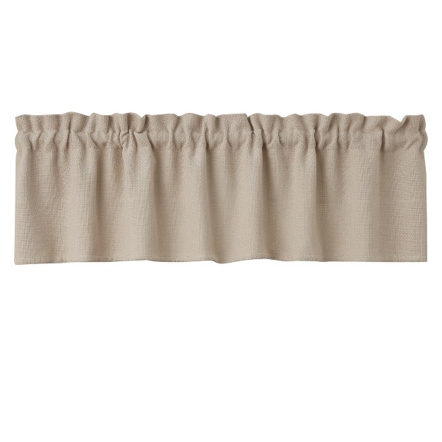 Park Designs Grey Solid Valance 14x60