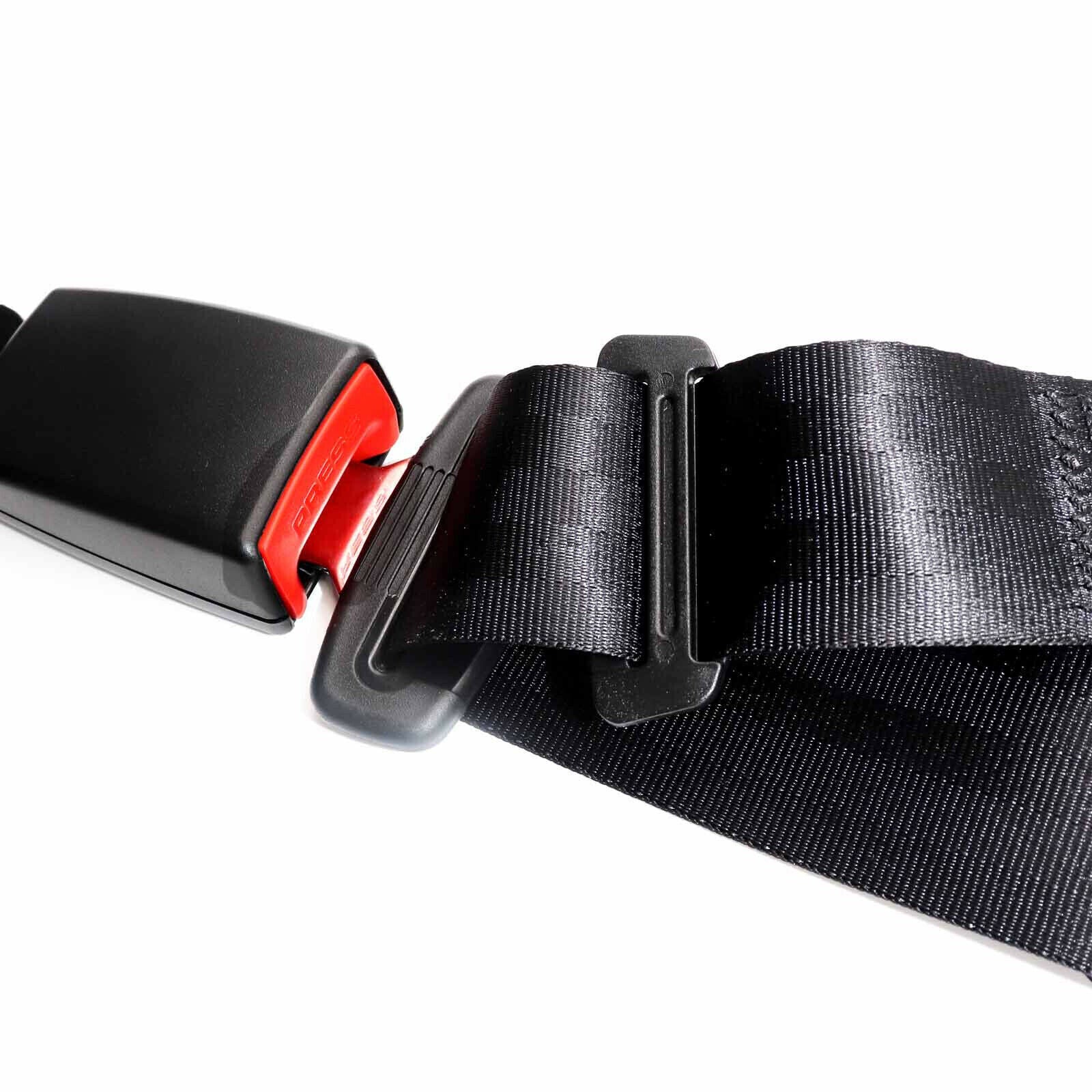 Universal Car Seat Belt Adjustable 3 Point Seat Belt Lap Shoulder Belt Replacement for Comfortable Driving