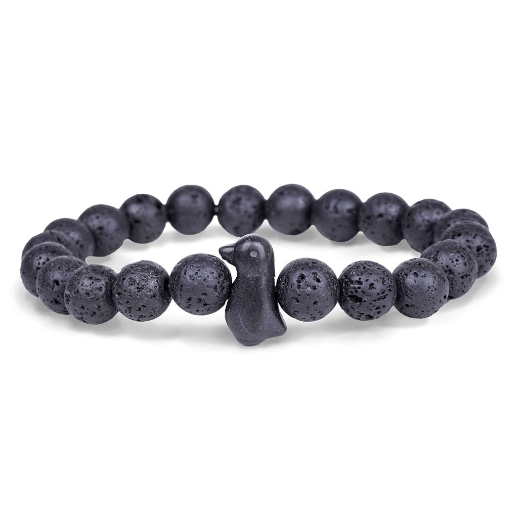 Fahlo  The Passage Bracelet in Blackout-Penguin-Tracking Bracelet