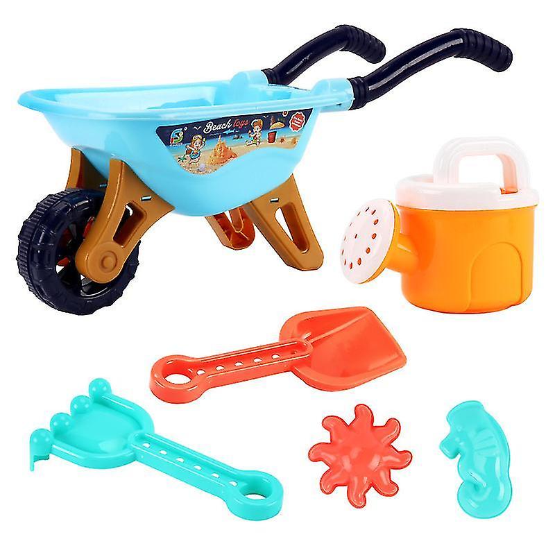 Kids Beach Toys， 1 Set Of 6pcs Beach Toys， Sand Toys Beach Toy Set Sand Play Set Gardening Tools Toy