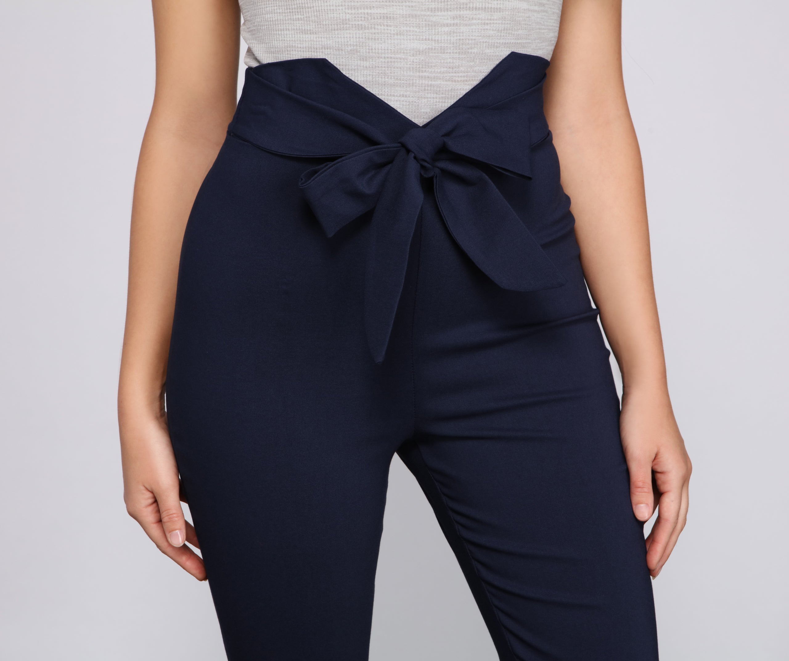 Perfectly Posh Tie-Waist Pants