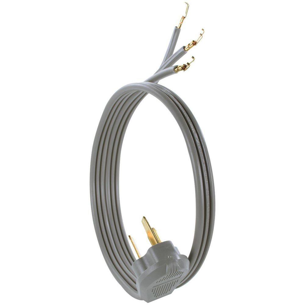 CERTIFIED APPLIANCE ACCESSORIES 5 ft. 83 3-Wire Open-End-Connector 40-Amp Range Cord 90-1052