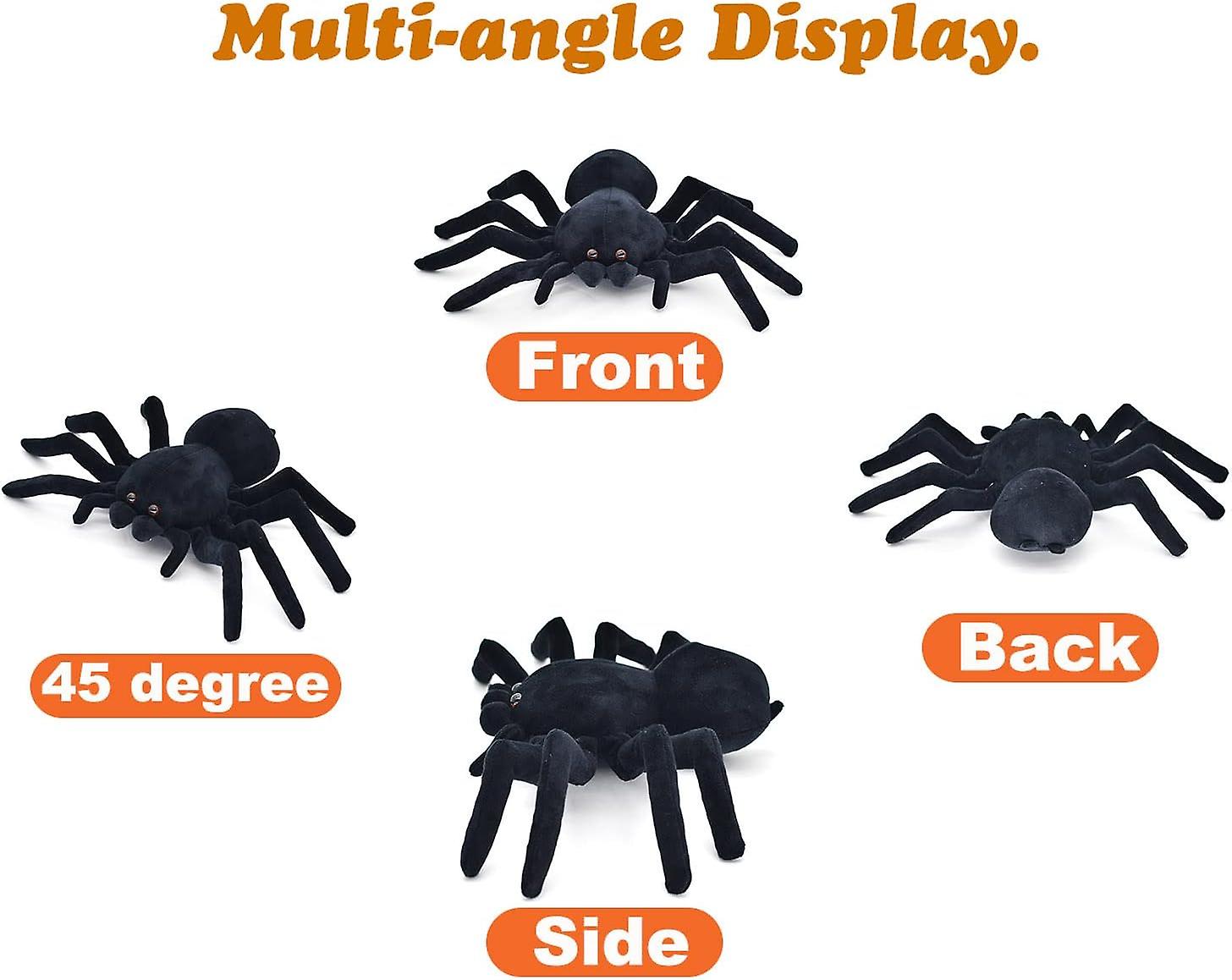 Soft Spider Doll， Cute Stuffed Animals Dolls Plush Pranks Stuff Toys， Gifts For Kids， Toddler， Birthday， Halloween， Christmas (medium:9.8in X 15.7in)