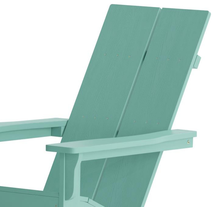 Finn Set of 2 Outdoor Rocking Adirondack Chair Rust Resistant Hardware   Contemporary   Outdoor Rocking Chairs   by Pot Racks Plus  Houzz