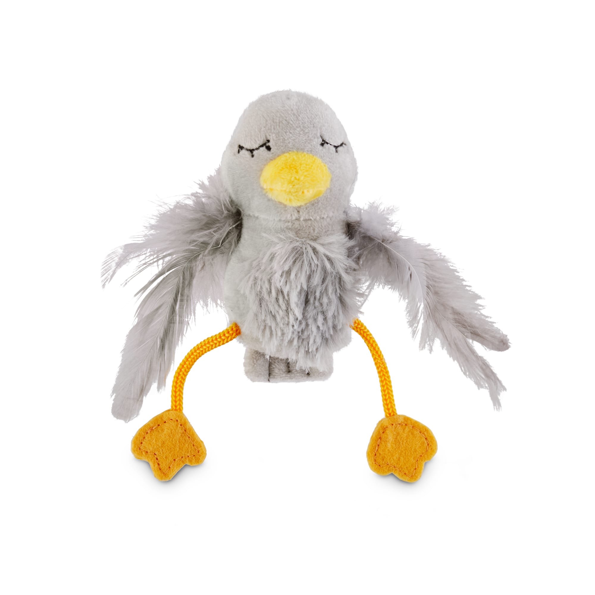 Leaps  Bounds Little Paws Chirping Bird Kitten Toy