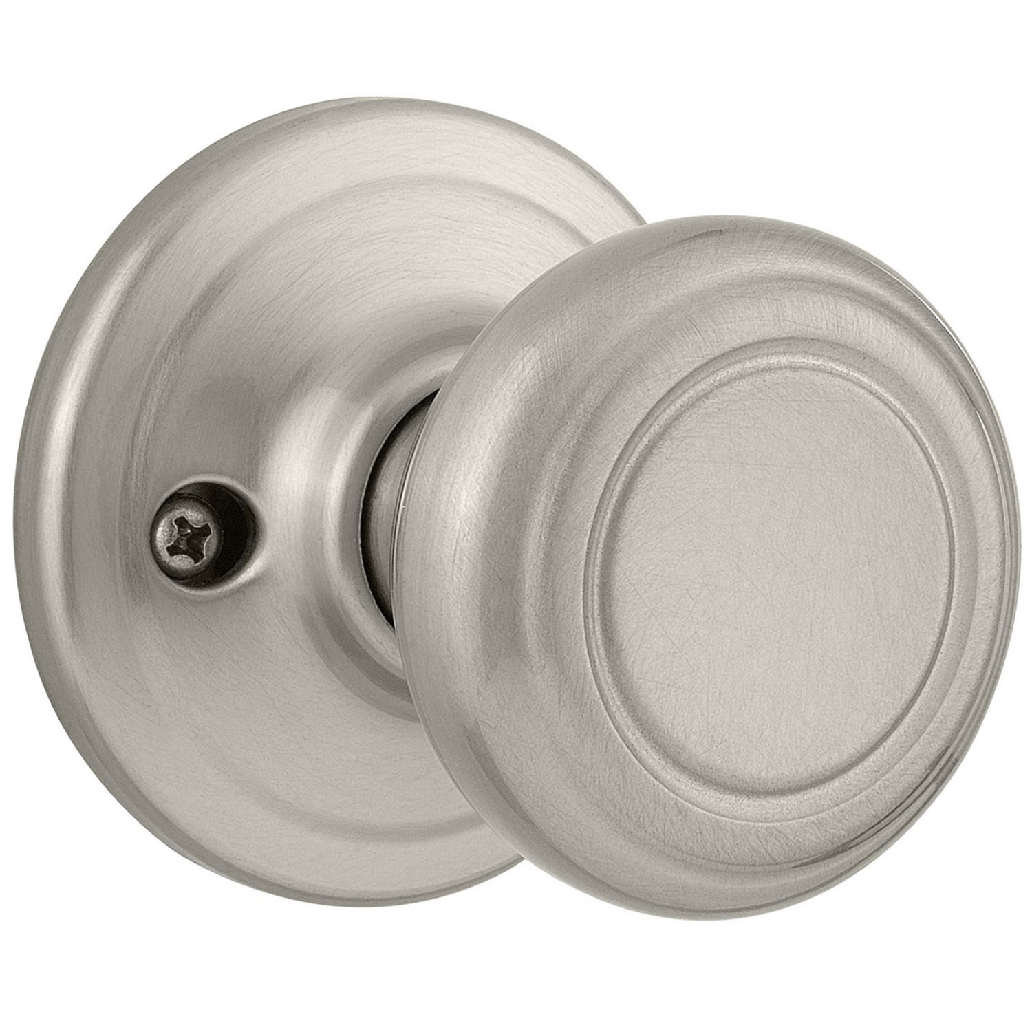 Kwikset Cameron Satin Nickel Dummy Knob Right or Left Handed