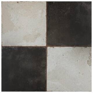 Merola Tile Kings Damero 17 58 in. x 17 58 in. Ceramic Floor and Wall Tile 10.95 sq. ft.Case FPEKDAME