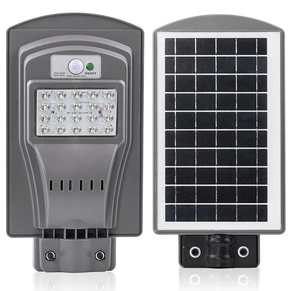 LED Solar Street Light Outdoor Flood Light Dusk to Dawn Security Light