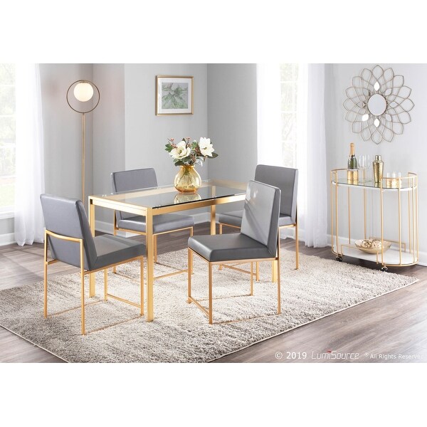 Fuji Gold High Back Dining Chair - Set of 2