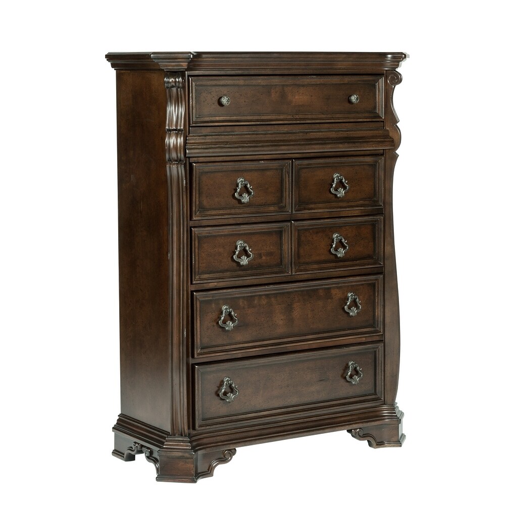 Gracewood Hollow Arbor Place Brownstone 6 Drawer Chest