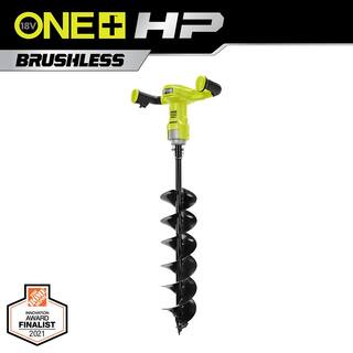 RYOBI ONE+ HP 18V Brushless Cordless Earth Auger with 6 in. Bit Included (Tool Only) P2903BTL