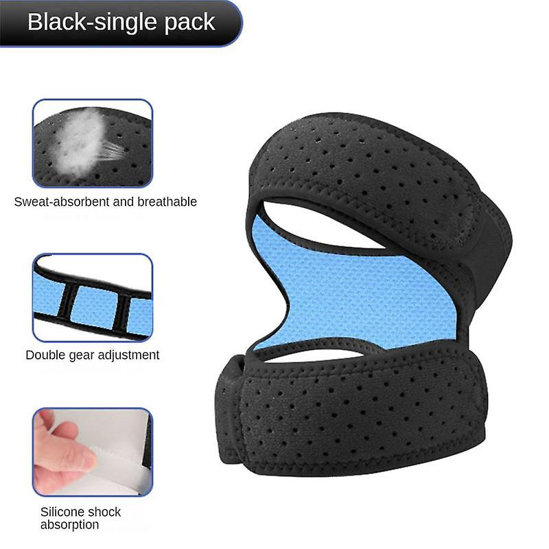 Relieve Joints Stress Kneepad Silicone Exercise Knee Pads Breathable Patella Belt Knee Pad