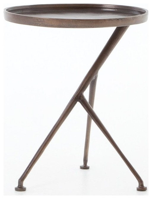 Milton Accent Table   Industrial   Side Tables And End Tables   by Virgil Stanis Design  Houzz