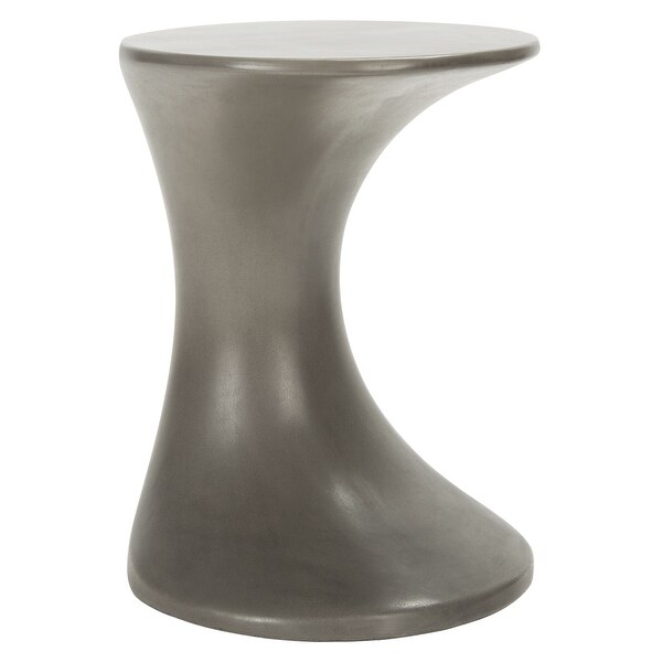 SAFAVIEH Outdoor Kavita Concrete Accent Table