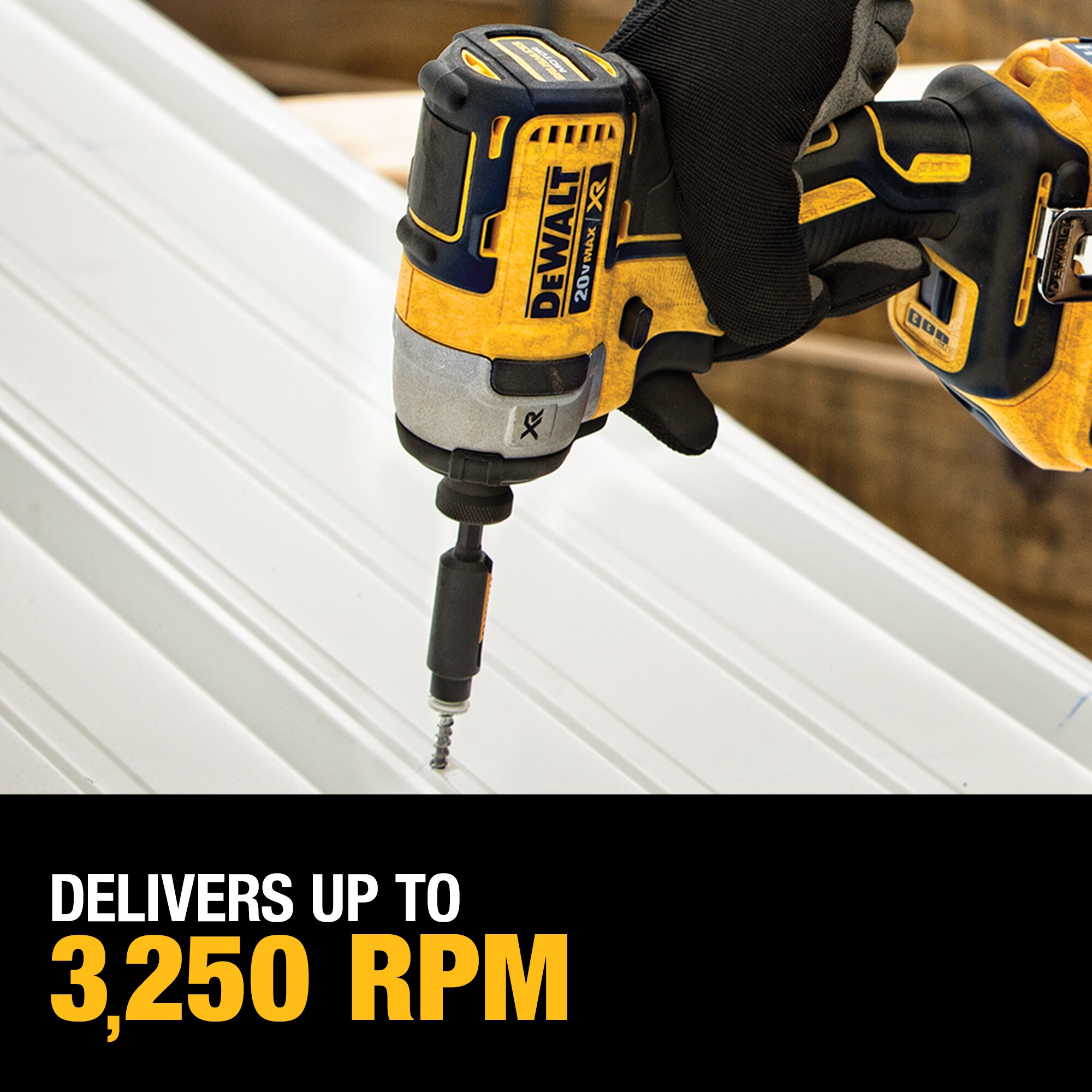 DEWALT 20V MAX XR Brushless Cordless 1/2 in. Drill/Driver and 1/4-in Impact Driver Kit