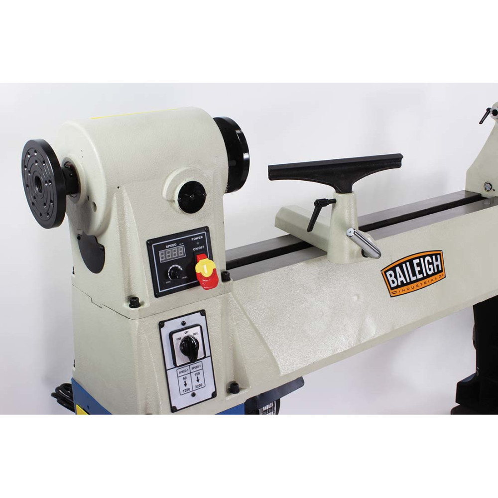 Baileigh WL-1840VS Variable Speed Wood Turning Lathe 220V 1 Phase ;