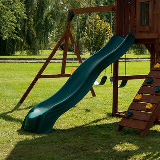 Swing-N-Slide Playsets Green Alpine Wave Slide NE 4720L