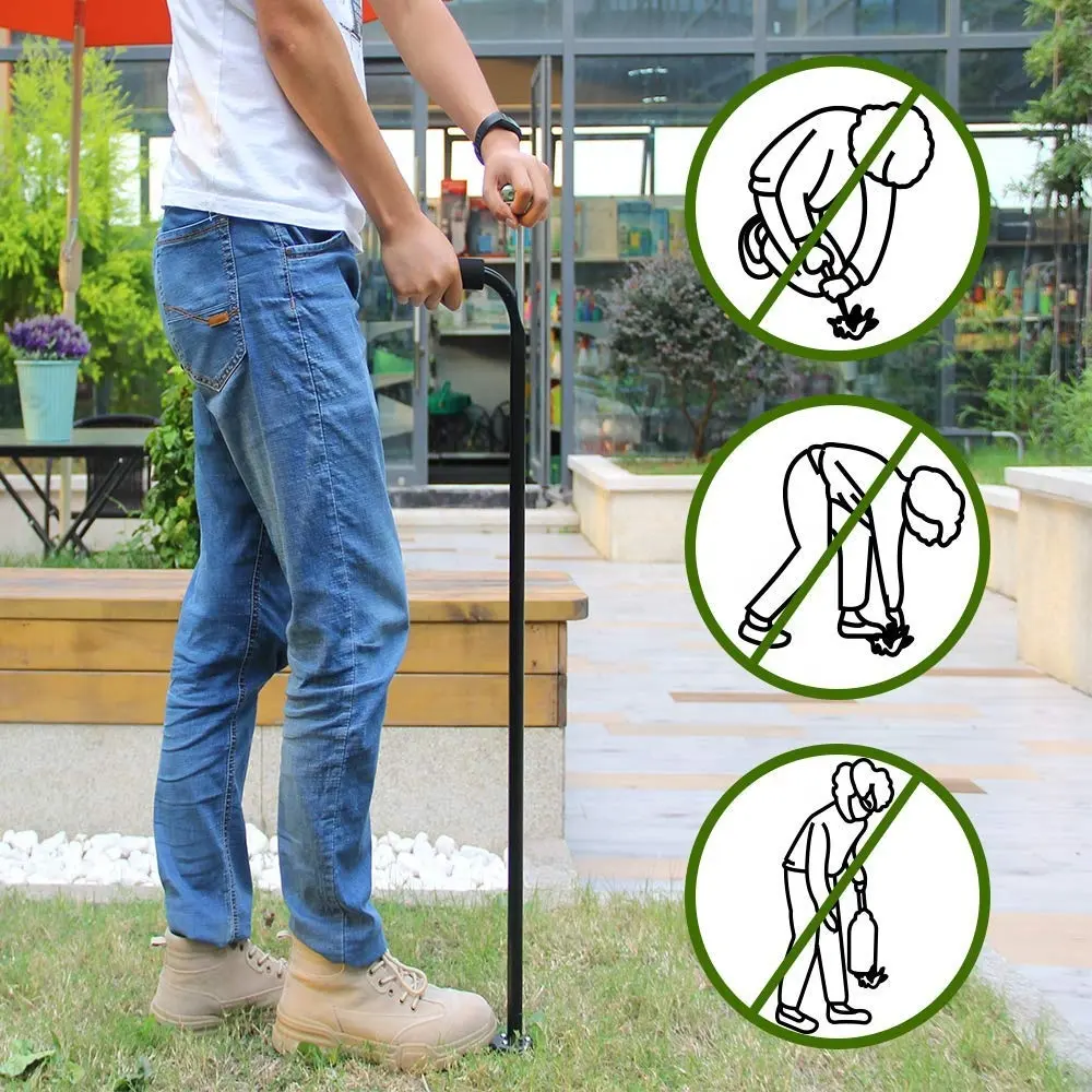 Soft EVA Foam Grip  Long Handled Garden Hand Weeder Weeding Tools Weed Remover