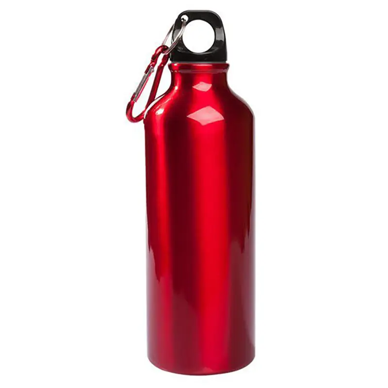 500ML Leak Proof Aluminum Reusable Sports Bottle For Travel Bottles with Twist LIP Buckle for Camping