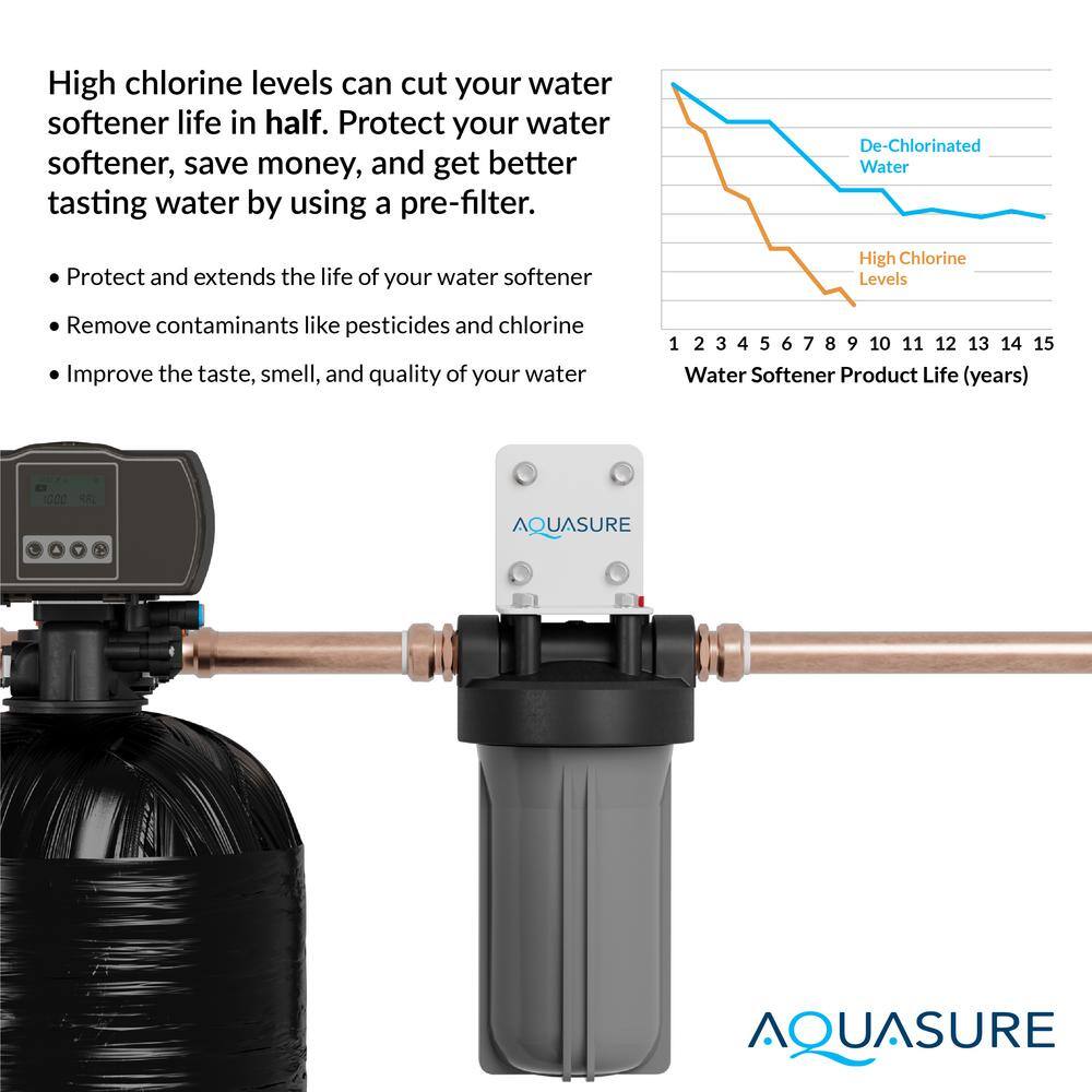 AQUASURE Fortitude V Series Triple Purpose Water Filtration System AS-FS-25SCZ