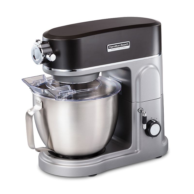 Hamilton Beach All-Metal Stand Mixer with Attachment Hub