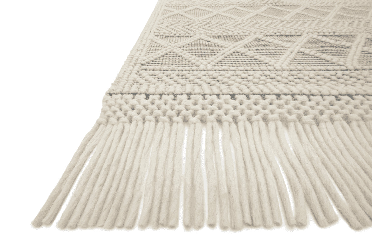 Holloway Hand Woven Navy & Ivory Rug