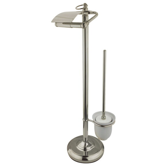 Kingston Brass Pedestal Toilet Paper Holder Stand ...