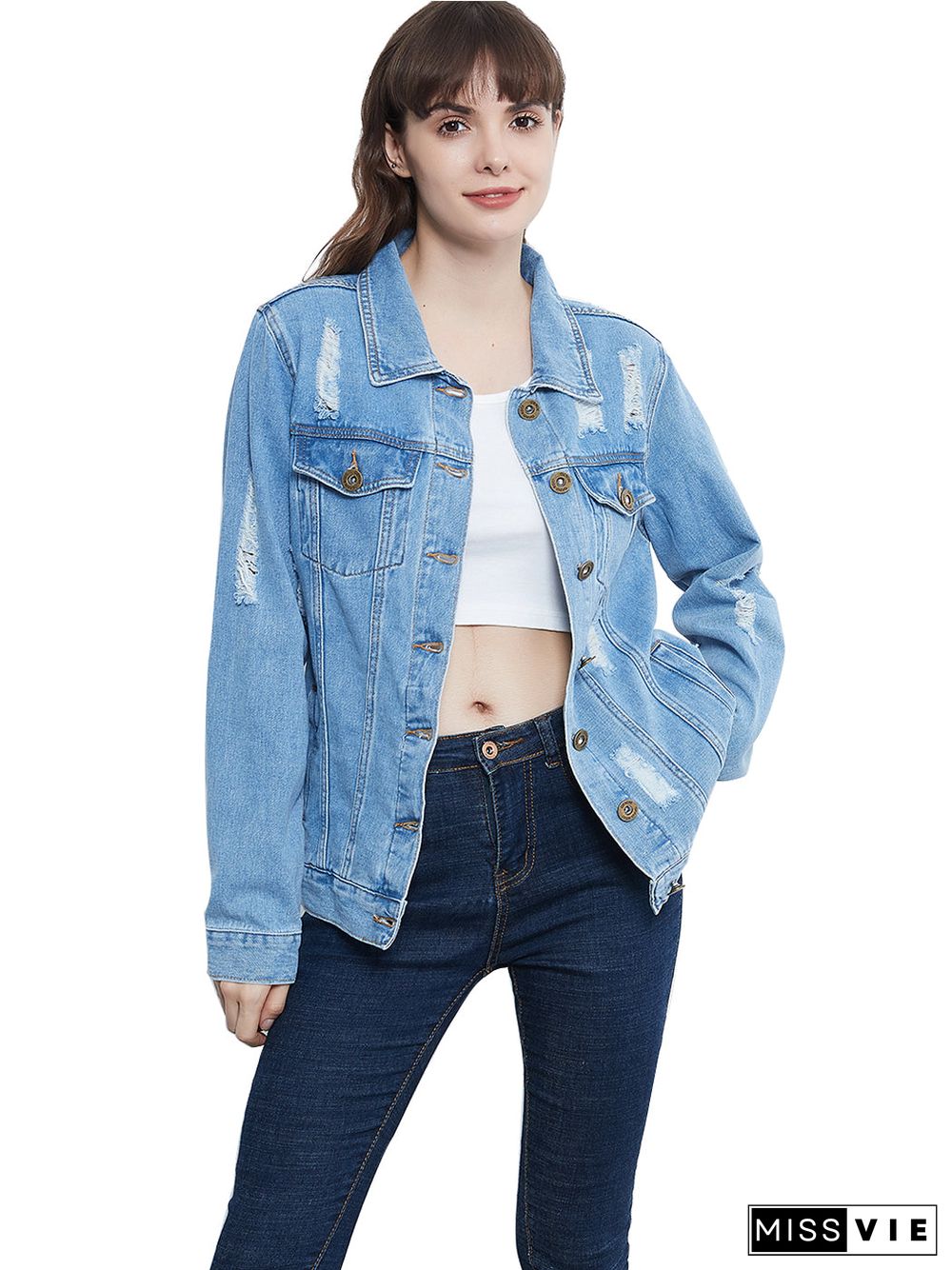 Denim Not Your Boyfriends Jean Jacket