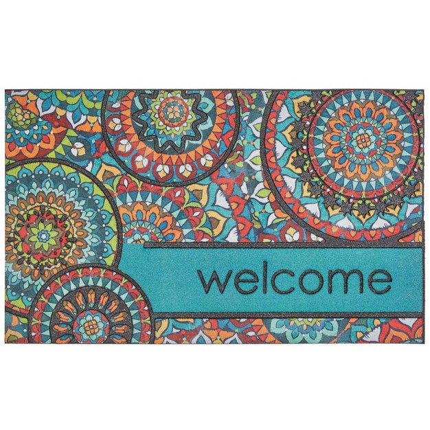 x27 welcome x27 Bohemian Kingdom Doorscapes Mat Mohawk