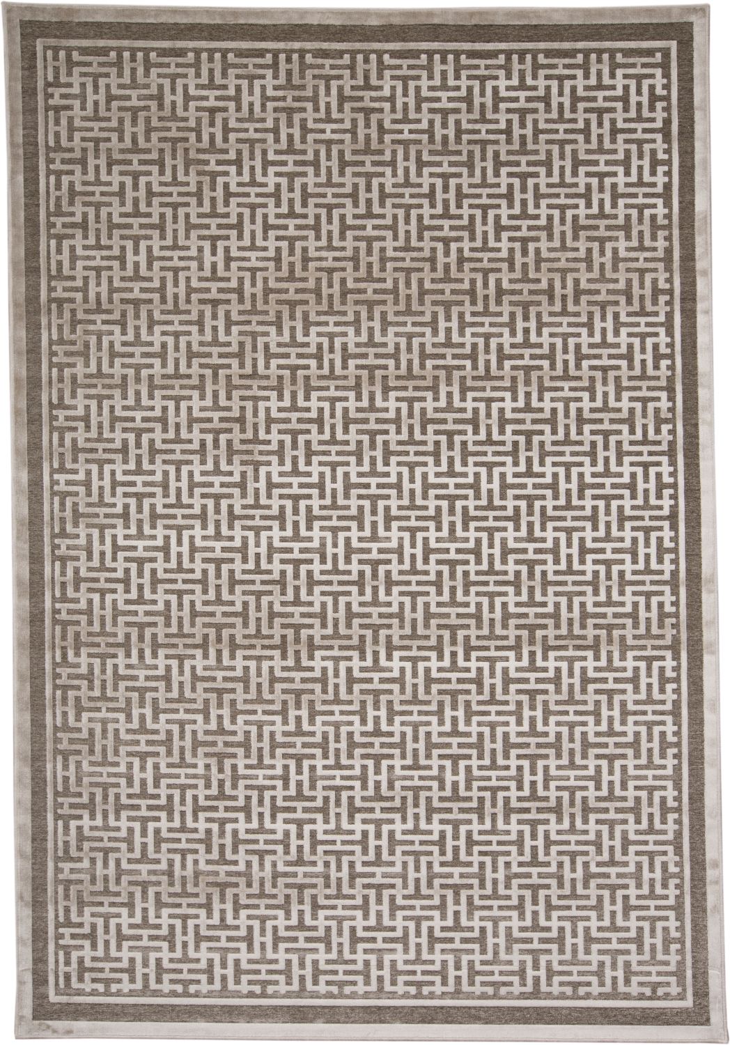 Pellaro Taupe and Ivory Rug by BD Fine