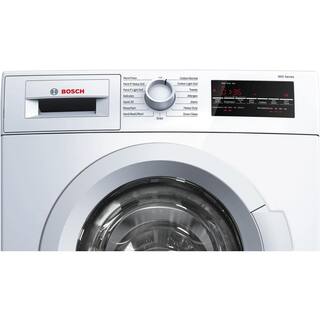 Bosch 300 Series 24 in. 2.2 cu. ft. High-Efficiency Front Load Washer in White ENERGY STAR WGA12400UC