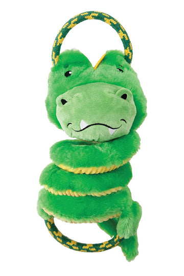 Charming Pet Springys Gator Dog Toy，