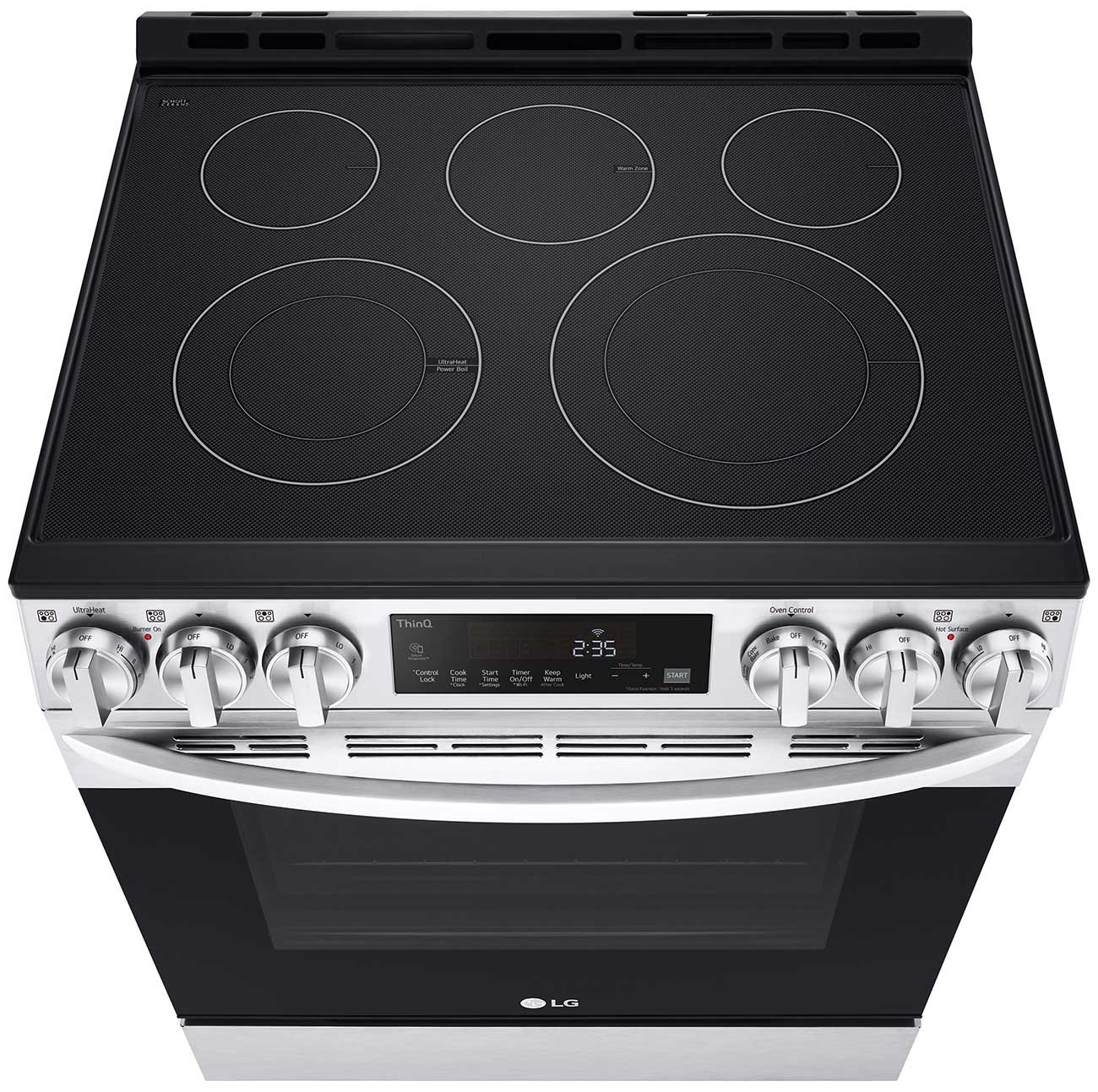 LG 6.3 Cu. Ft. PrintProof Stainless Steel Smart Wi-Fi Enabled Slide-In Electric Range