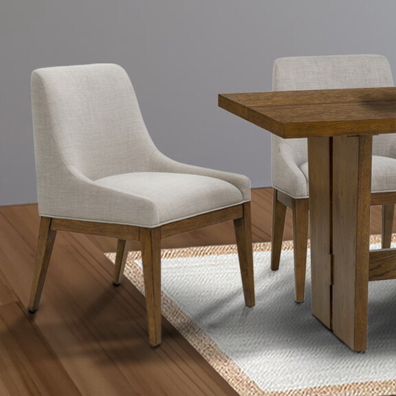 Frank Upholstered Dining Chair (Set of 2) B0351185...