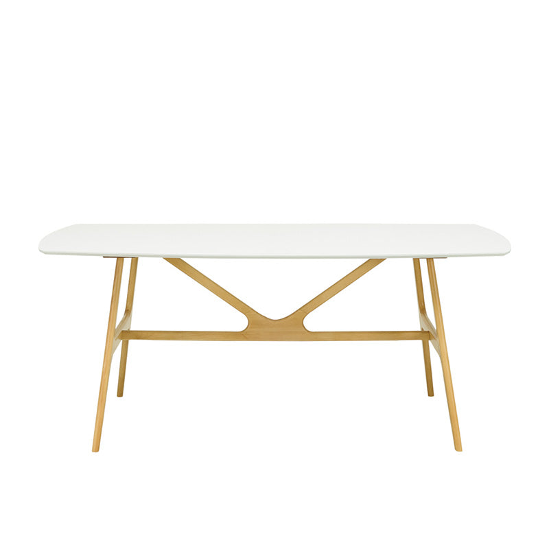 FILA Dining Table 1.8M - Natural & White