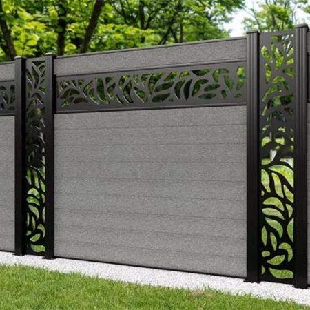 Factory Supplying Home Wpc Fence Panels Wood Plastic Composite Garden Fences