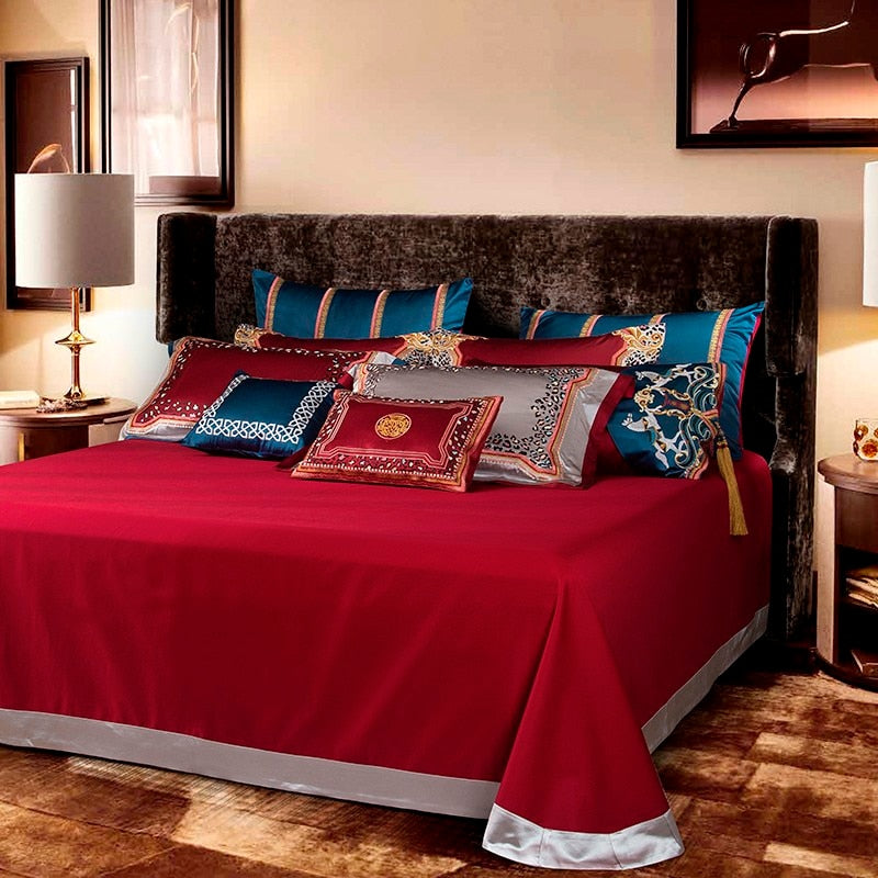 Smaddy Vintage Silk Bedding Set