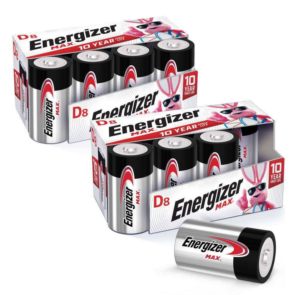 Energizer MAX D Battery Emergency Bundle (16-Pack) HD-ENRBATT3