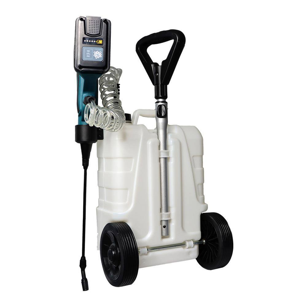 SPRAYMATE Shower Max 4 Gal. 12-Volt Battery-Powered Rolling Sprayer SMSAAF-3