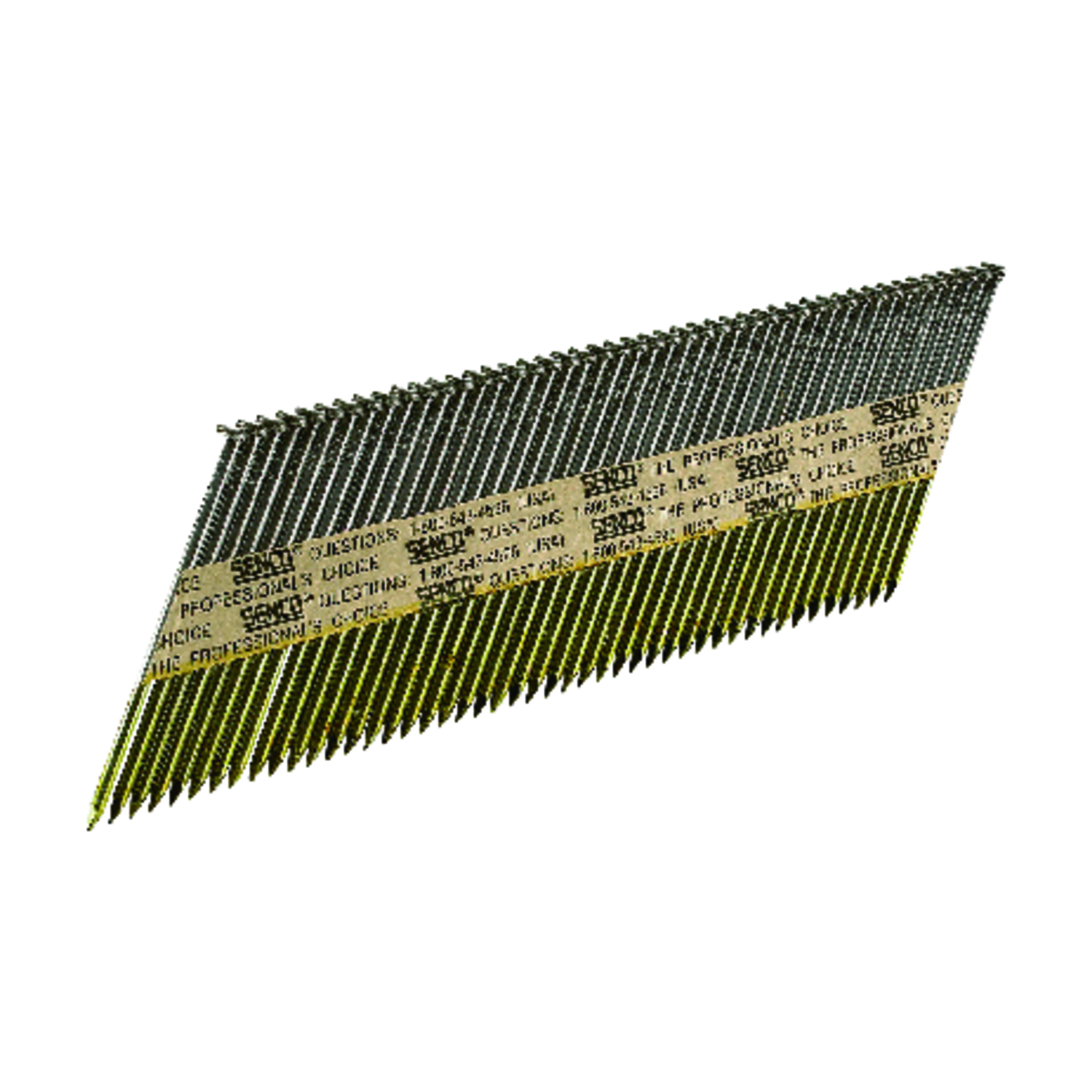 Senco 3-1/4 in. Angled Strip Bright Framing Nails 34 deg 2500 pk