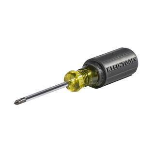 Klein Tools #1 Phillips Head Screwdriver with 3 in. Round Shank- Cushion Grip handle 603-3