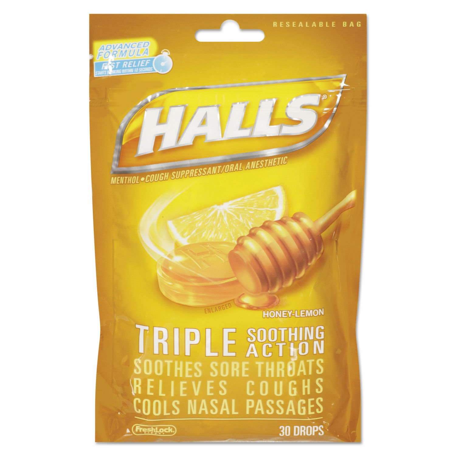 Triple Action Cough Drops by HALLS CDB28694