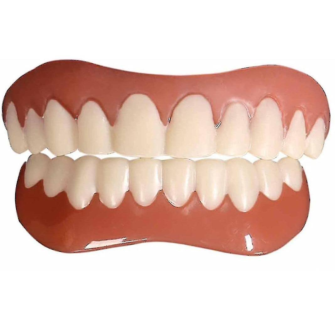 Artificial Teeth Dentures Temporary Quick Dental Prosthesis Top Perfect Smile Veneers， Repair Your T
