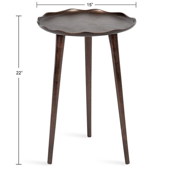 Kate and Laurel Alessia Round Side Table