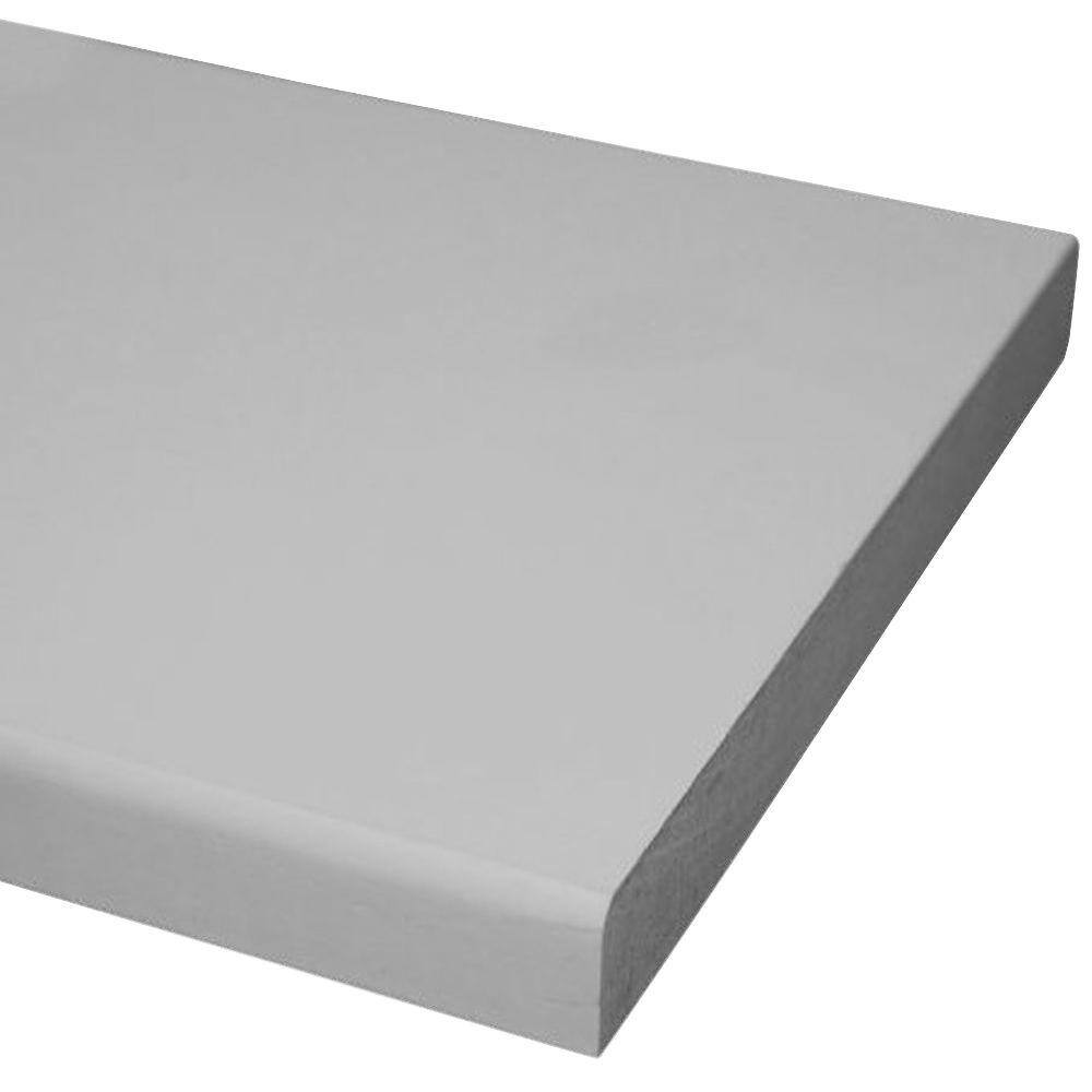 Pac Trim Primed MDF Board (Common: 1116 in. x 5-12 in. x 8 ft. Actual: 0.669 in. x 5.5 in. x 96 in.) 1702368