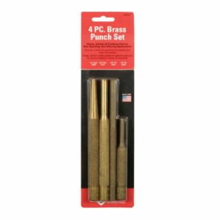 Mayhew Tools 479 62277 4 Pc. Brass Punch Kit