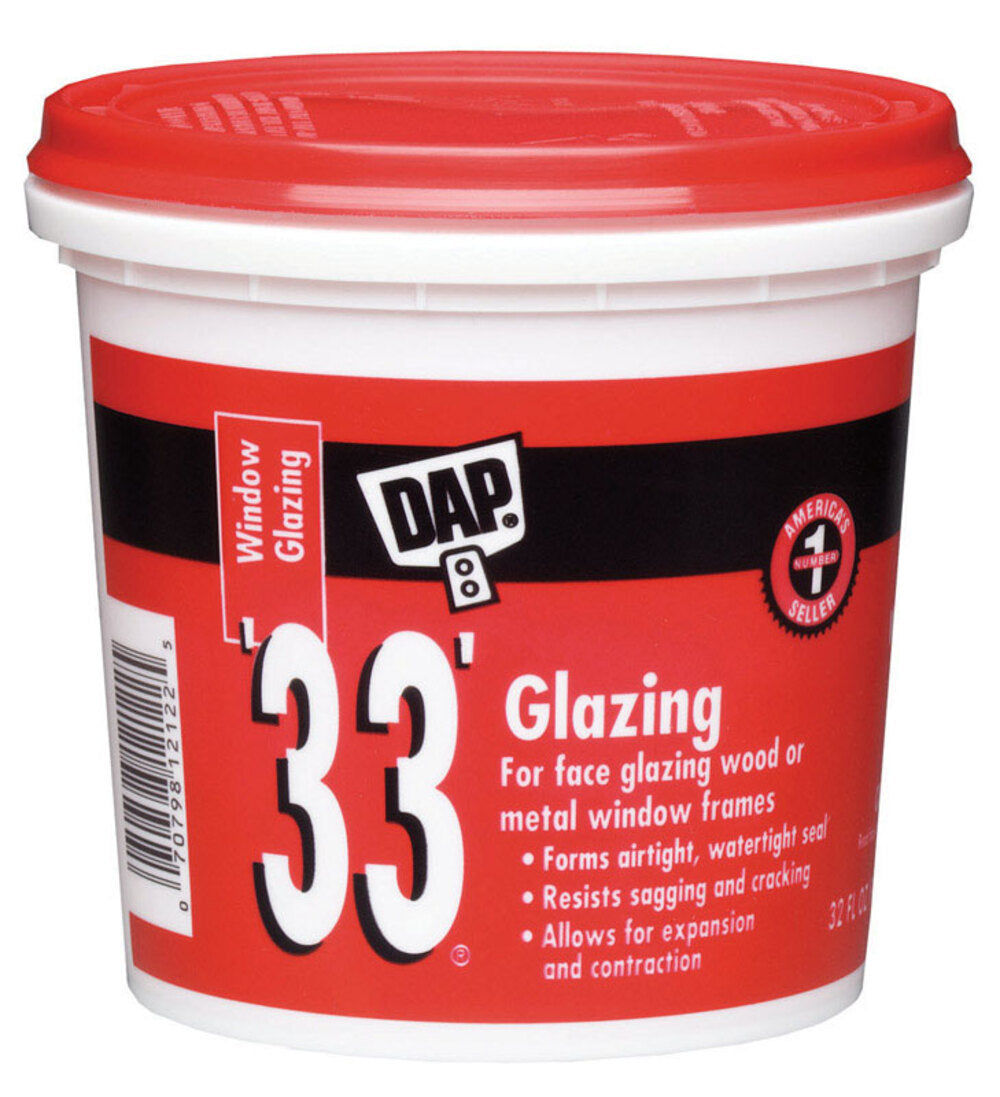 GLAZING CMPD 33 WHT QT