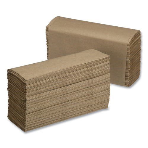 AbilityOne-1PK 8540002910389, Skilcraft, Multi-Fold Paper Towel, 9.25 X 3, Natural, 250/Pack, 16 Packs/Box